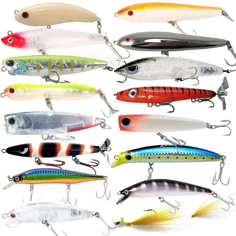 Materiais para pesca esportiva no Rio Uatumã